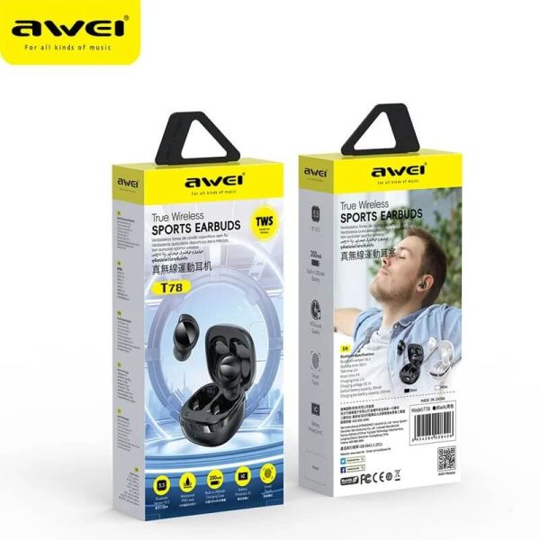 Awei inalámbricos T78 con Bluetooth 5,3